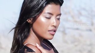 Saharas Inferno A Smoking Hot Oriental Temptress Gets BOMBARDED by Her Own Desire!