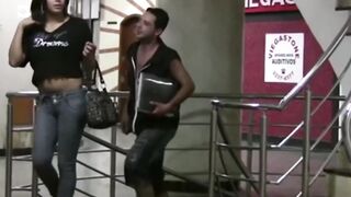 UNBELIEVABLE ANAL DESTRUCTION OF A DIRTY TRANSGENDER WHORE  She Swallows and Begs for More!