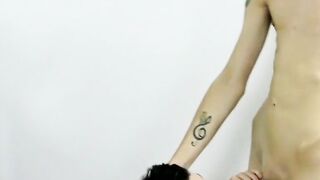 TWINK TATS ANTHILL  Young Pal Rides Tattooed Bod Without a Condom!