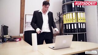 LETSDOEIT - #Roxxy X #Jason Steel - Vulgar Boss Fucks