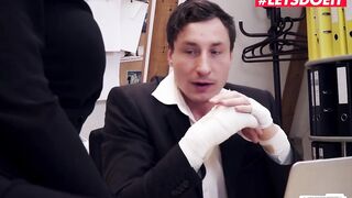 LETSDOEIT - #Roxxy X #Jason Steel - Vulgar Boss Fucks