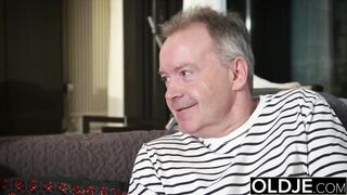 Big Titted escort first time serving a daddy her long melons