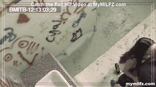 Tiffany Doll Fuck into a Outdoors Bathroom