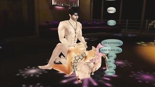 Minha primeira double penetration
