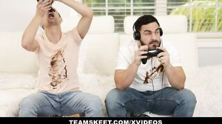 Blonde Whores (Kinsley Kane) (Skylar Vox) Swap Their Stepbrothers To