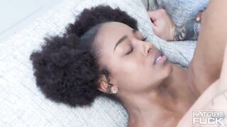 African Goddess Destiny Treats Raphael By Shoving His Dick Down