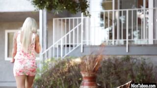 Big Titted older Nina Elle cheats her naive hubby and fucks