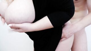 cougar with Long Natural Titted Gets Cum into Vagina