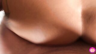 Hispanic Mom milf Gets Screwed Anally by her Neighbors pov