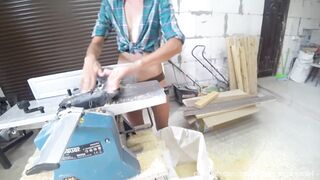 DIY Bed two-6 Sawdust Cleaning + BONUS Nuts Blowing with