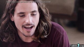 Older stepmom Nina Elle taboo fucks her stepson to keep