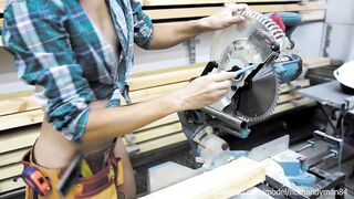 DIY Bed 0 - HotHandyman Miter saw Disc Changing