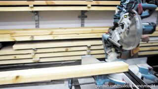 DIY Bed 0 - HotHandyman Miter saw Disc Changing