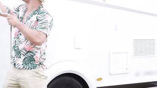 Epic Road Trip Scores Step Mom Teargas Step Daughter  Friends!