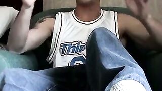 UNBELIEVABLE FOOT FETISH ACTION!  Lustful Young Cutie Gets CUMcovered Feet in Insatiable Orgy!