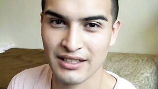 UNBELIEVABLE DEBUT! Latino Stud CrunchesHis First Cock Then GETS RAILROADED!!!