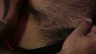 MASSIVE Inked Bearded Beast Atlas Grant GETS HIS ASS DESTROYED BY Hairy Gay God Aiden Storm
