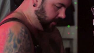 MASSIVE Inked Bearded Beast Atlas Grant GETS HIS ASS DESTROYED BY Hairy Gay God Aiden Storm