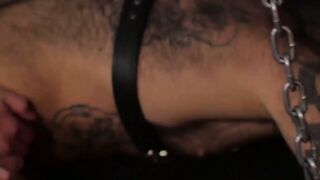 MASSIVE Inked Bearded Beast Atlas Grant GETS HIS ASS DESTROYED BY Hairy Gay God Aiden Storm