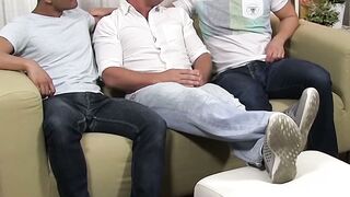SECRETS REVEALED Gay Hunks Socks Become Liquor in Insatiable ToeLicking Frenzy!