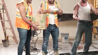Construction Crew DEMOLISHES Ethan Sins Bound, Brutal, and Bitten to Submission