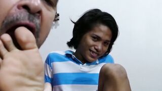 UNLEASH YOUR INNER DEVIL 18YearOld Oriential Twink Gets DESTROYED BY A SEXSTARVED GAY DADDY!