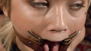 TRAPPED IN PLEASURE Petite Blonde Dakota Skyes Anal Nightmare!