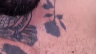 WATCH NOW MUSCULAR INKED BEAST Vikko Vigo UNLEASHES GIANT COCK FURY WHILE TRIMMED AND READY TO RIDE!