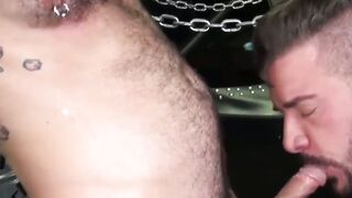 UNLEASH THE BEAST Two Inked Hulks Collide in a XXXVicious Orgy!