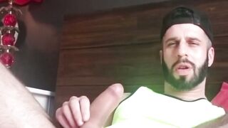 UNLEASH THE BEAST Insatiable Bearded Muscle God JUICES DOWN MASSIVE DICK, SCREAMS IN ECSTASY!