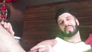 UNLEASH THE BEAST Insatiable Bearded Muscle God JUICES DOWN MASSIVE DICK, SCREAMS IN ECSTASY!
