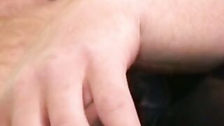 THE BIGGEST TURNON YOULL EVER SEE Hairy Hunk Unleashes Giant Cock, Spills Thick Load
