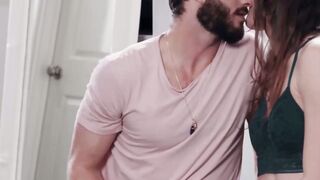 UNLEASH THE BEAST  My Hairy Stebro Lucas Frost Fucks My Sensitive Vagina Brutally