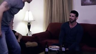 UNLEASH THE BEAST Billy Santoro and Roman Todd Engage in EPIC Ménage à Trois of Greedy Gay Lust!