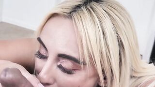 CumFILLED CORNUCOPIA Kylie Kingstons JawDropping, CumSaturated Blowjob!