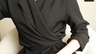 UNLEASH THE FURY Sizzling Webcam Sensation Sizzles in SKINTIGHT Black Pantyhose!