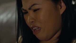 UNBELIEVABLE DEBAUCHERY! Black BombsHELL Noemie Bilas GIVES HER BEST FRIEND asian Cindy Starfall THE MOST envyProducing LICK FEST youve ever SEEN!