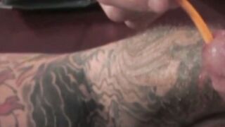 Hot Nick Piston and Ty Hudson take silvery steel sounds in their cock holes