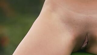 SWEET SUMMER TEASE Demi Frays JawDropping Grass Adventure  You Wont Believe What She Does Next!!!