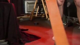 TORMENTED TWINK Tober Brandt Unleashes Sadistic Fury  Flogging, Spanking, and Muddy Domination!