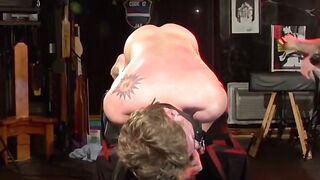TORMENTED TWINK Tober Brandt Unleashes Sadistic Fury  Flogging, Spanking, and Muddy Domination!