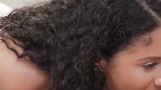 UNCUT, UNCENSORED, UNBELIEVABLE! I Massage Curly Liv Revamped Then Bang Lisey Sweets Pssy So Hard She Screams!