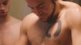 MINDBLOWING FURY 5 SCORCHING HUNKS DESCEND UPON CHUCKING HORNY JOHNNY FORD!