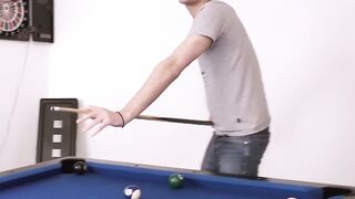 Pierced Sirens Rampage A Inked Temptress Takes on the Pool Table