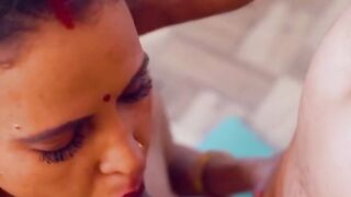JawDropping Indian Loverboy Satisfaction Sexy Young Bride Mauled by Hottest Indian Daddy
