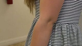Temptress Joseline Kelly Seduces Her Agent, Then Takes a Cream Filled Cum Drenched Doggie Style Poundin Without Warning