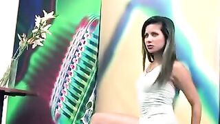 RAUNCHY REHEATS Brunette Bombshell Laura GETS DEVoured by a HUNGRY BEAST!