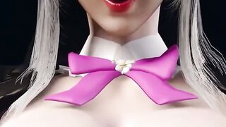 Горячая пышная азиатка обнажила свои сиськи 1 серия
