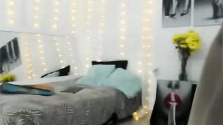 zharabecherovka FREAKS OUT IN mRNA ON HIGH HEELS OVER PANTYHOSE