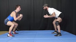 HEAT ON THE MAT Jake Nicola  Masyn Thorne Ignite Passion in Sizzling Wrestlingarna